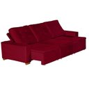 Ver mais imagens de Sofá Modular 6 Lugares Retrátil E Reclinável 3.05M Vermelho