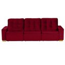 Ver imagem 6 de Sofá Modular 6 Lugares Retrátil E Reclinável 3.05M Vermelho