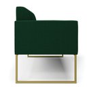 Ver imagem 6 de Sofá 2 Lugares Namoradeira Industrial Dourado Marisa Bouclê D03 - D’Rossi