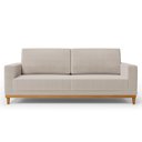 Ver imagem 6 de Sofá Living 145cm 2 Lugares Kayrós D05 Bouclê Bege - Mpozenato