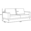 Ver imagem 4 de Sofá Living 145cm 2 Lugares Kayrós D05 Bouclê Bege - Mpozenato
