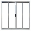 Ver imagem 1 de Janela de Alumínio Brilhante Vitro de Correr 4 Folhas Sem Grade CMC Modular - 1.50 (L) X 1.20 (A)