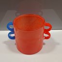 Ver imagem 5 de Vaso Decorativo Enfeite Casa Vidro 15x21x21cm Laranja