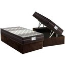 Ver imagem 1 de Cama Box Baú Crc Solteiro +Colchão Molas Bonnel Palace Probel 88