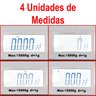 Balança Digital De Alta Precisão E Resistente 15kg Cozinha Mercado Padarias Dieta E Nutrição Tela lc - 6