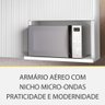 Cozinha Modulada 7 Peças Nesher Rainha Ripado 100% Mdf - 6