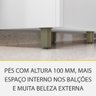 Cozinha Modulada 7 Peças Nesher Rainha Ripado 100% Mdf - 9