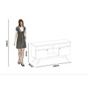 Ver mais imagens de Rack para TV até 50 Polegadas com 2 Portas Amsterdã