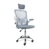 Cadeira de Escritório Presidente Giratória Vita Cinza - 4