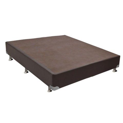 Cama Box Base Universal Casal Courano Brown (138x188x30) - Ortobom
