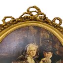 Ver imagem 5 de Quadro Decorativo Clássico Importado com Moldura Entalhada a Mão a:137cm L:99cm C:8cm