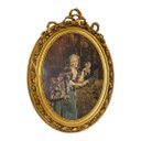Ver imagem 1 de Quadro Decorativo Clássico Importado com Moldura Entalhada a Mão a:137cm L:99cm C:8cm