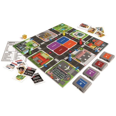 Jogo de Tabuleiro Agente Secreto Nig Brinquedos