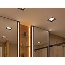 Ver imagem 3 de Luminária Recuada Quadrada de Embutir 12w 3000k 170x170mm - 900lm Save Energy Branco Branco Quente 3