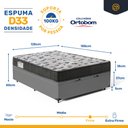 Ver imagem 4 de Cama Box Baú com Colchão de Espuma D33 Ortobom Iso 100 Viúva 128cm