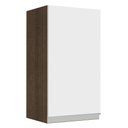 Ver imagem 1 de Armário de Cozinha Aéreo 35 cm 1 Porta Rustic/Branco Glamy Madesa
