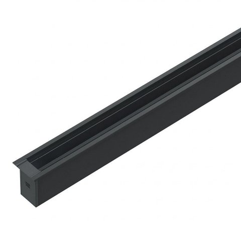 Trilho Eletrificado de Embutir Stella S.Line 24V com 2 Metros Preto
