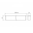 Ver imagem 2 de Trilho Eletrificado de Embutir Stella S.Line 24V com 2 Metros Preto