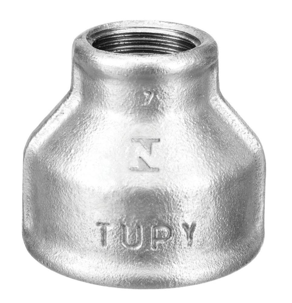 Luva De Redução Galvanizada 3X2.1/2” Tupy - 1