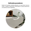 Ver mais imagens de Mesa de Apoio com Gaveta Pés Retrô Vip Cinamomo /Off White