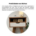 Ver imagem 7 de Mesa de Apoio com Gaveta Pés Retrô Vip Cinamomo /Off White