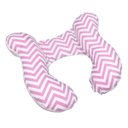 Ver imagem 3 de Almofada para Pescoço com Apoio Cabeça Bebe Cadeirinha Happy Line Apoio Almofada Protetor Posicionad