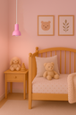 Ver imagem 4 de Luminária de Teto Lustre Sala Pendente Decoração Quarto Bebê Infantil 1 Lâmpada E27 110v/220v Bivolt