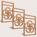 Ver imagem 5 de Kit 3 Suportes Prateleira Cobre Cobreado Estilo Industrial Não Descasca Não Enferruja Decorativo