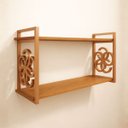 Ver imagem 2 de Kit 3 Suportes Prateleira Cobre Cobreado Estilo Industrial Não Descasca Não Enferruja Decorativo