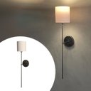 Ver imagem 1 de Arandela Luminária de Parede Clássica com Interruptor com Cúpula Ref 83 Decoração Casa Sala Quarto