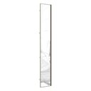 Ver imagem 1 de Porta Lateral Closet para Roupeiro 4 Portas com Espelho e Puxador Perfil Inox Luciane Móveis
