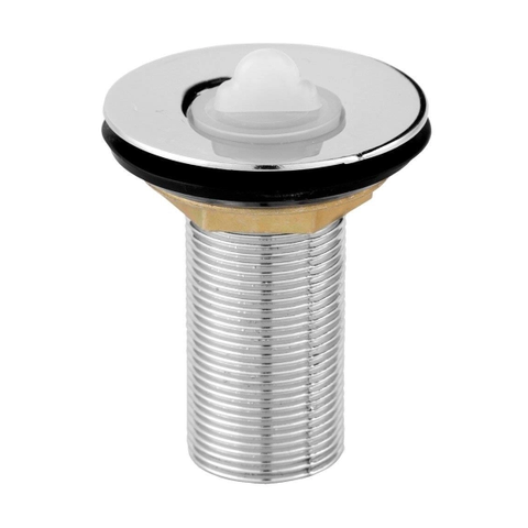 Válvula Para Lavatório Metal Com Ladrão Cromado 1603