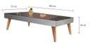 Ver imagem 3 de Mesa de Centro Grande Espelhada Lívia com Pés Palito