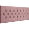 Cabeceira Dubai P/ Cama Box Queen Capitonê 1,60 Cm - Rosê - 6