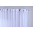Ver imagem 2 de Cortina Sala Quarto Voal Liso Delicate 300x250 Transparente:branco