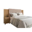 Ver imagem 2 de Cabeceira Casal Ajustavel Ripado Suiça - Cinamomo