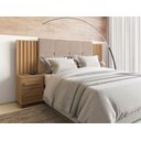 Ver imagem 1 de Cabeceira Casal Ajustavel Ripado Suiça - Cinamomo