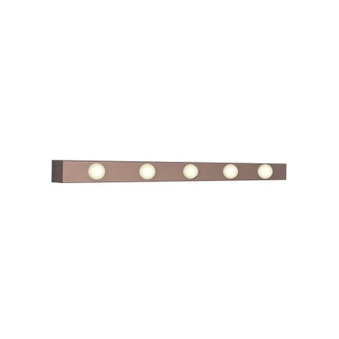 LUMINÁRIA PAREDE ARANDELA CAMARIM MAKE 05 LAMP BRONZE MATE - 1502/5 BZM