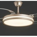 Ver imagem 5 de Ventilador de Teto Retrátil T&a-14 Dourado com Led e Controle Remoto