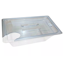 Ver imagem 1 de CONJ 2 CUBAS Em Policarbonato 1/1X200 mm 24 Litros Com TAMPA Com Abertura Para SOUS VIDE Anova, Joul