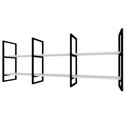 Ver imagem 4 de Prateleira industrial cozinha suporte para prateleira industrial nicho industrial nichos para