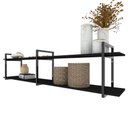 Ver imagem 3 de Rack Prateleira Industrial Home Parede Hack Bancada Rack Rak Preto