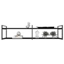 Ver imagem 2 de Rack Prateleira Industrial Home Parede Hack Bancada Rack Rak Preto