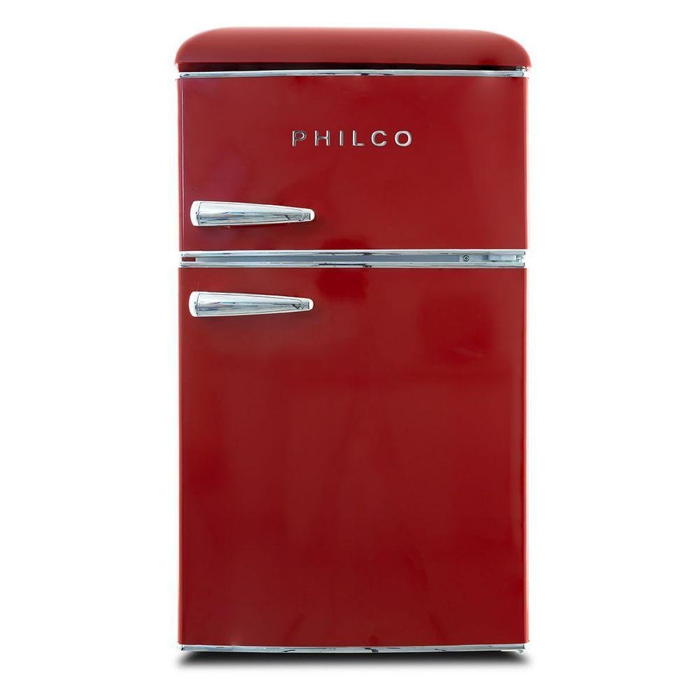 Frigobar Retrô Philco PFG100RV 87 Litros Vermelho 127V - 8