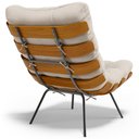 Ver mais imagens de Kit 2 Poltronas Decorativas Sala de Estar Costela L02 Linho Cru - Lyam Decor