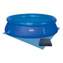 Ver imagem 1 de Piscina Inflável Splash Fun Redonda PVC sem Estrutura Capa Forro Mor