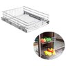 Gaveta Aramada 50cm Deslizante com Corrediças Fruteira para Armário Giosul Aço Cromado - 5