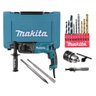 Martelete Combinado Sds Hr2470 800w Makita + Kit Ferramentas 110v - 1