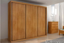 Ver imagem 1 de Guarda Roupa Sollo 3 Portas 100%MDF Cumaru - Novo Horizonte