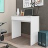 Armário Multiuso Com Mesa De Computador Branco Lorena - 7